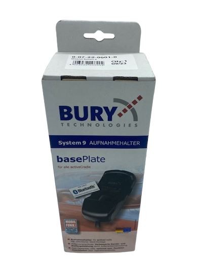 BURY System 9 hands free base plate